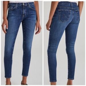 AG-ED Legging Super Skinny Ankle Mid Rise Jeans Vintage Wash 11 Years Sz 32R